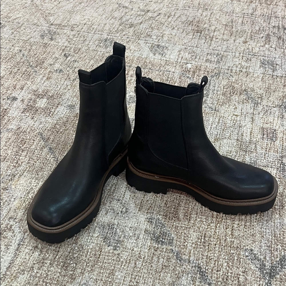 Sam Edelman Black Ankle Boots